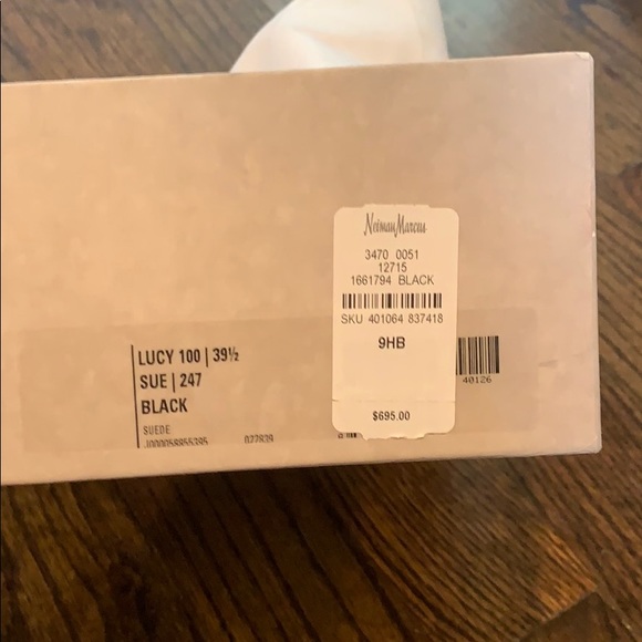 Lucy 100 Black suede Jimmy Choo Pump - Picture 5 of 9